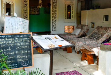 ウブド街スパ天国でおすすめは【 アゲハ スパ 】リピーター多し